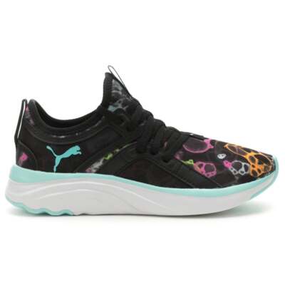 Puma Softride Sophia Lace Up Youth Girls Черные кроссовки Повседневная обувь 37784701