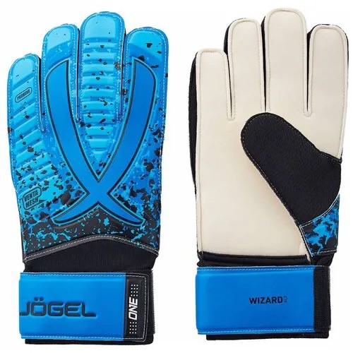 Вратарские перчатки Jogel, размер 9, черный, синий