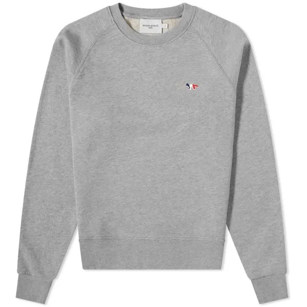 Толстовка Maison Kitsuné Tricolor Fox Patch Crew Sweat