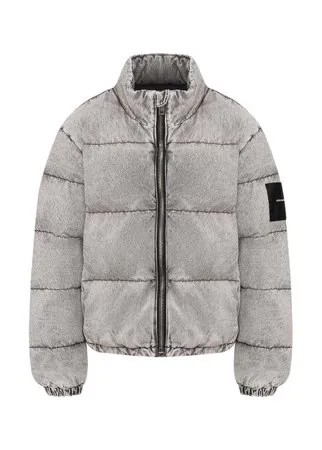 Хлопковый пуховик Denim X Alexander Wang
