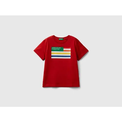 Футболка UNITED COLORS OF BENETTON, размер XX, красный
