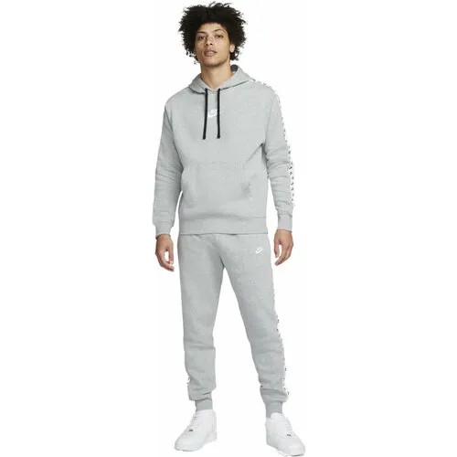 Костюм спортивный NIKE M NSW SPE FLC GX HD TRK SUIT, размер L, серый