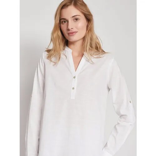 Блуза  Zolla, размер XS, белый