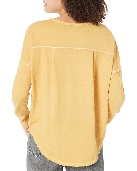 Топ Billabong New Anyday Long Sleeve Top, цвет Gold Coast