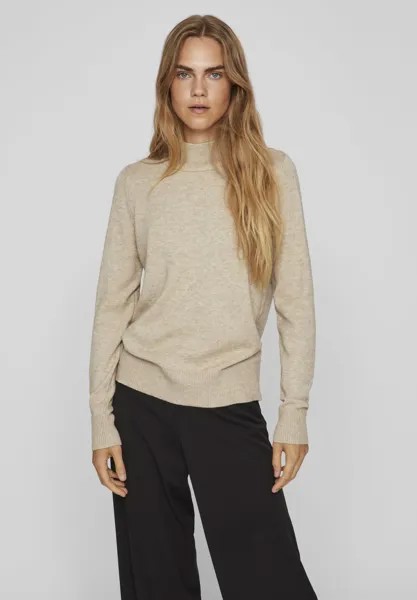 Свитшот VILA VIRIL CREWNECK, цвет natural melange