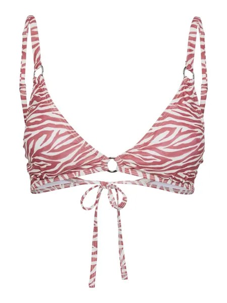 Топ бикини Pieces AMY, цвет Merlot