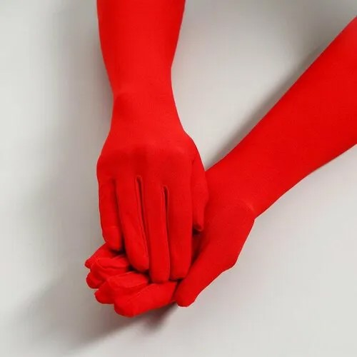 Перчатки ТероПром, размер 7, красный