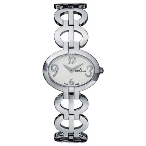 Наручные часы Grovana Contemporary, серебряный