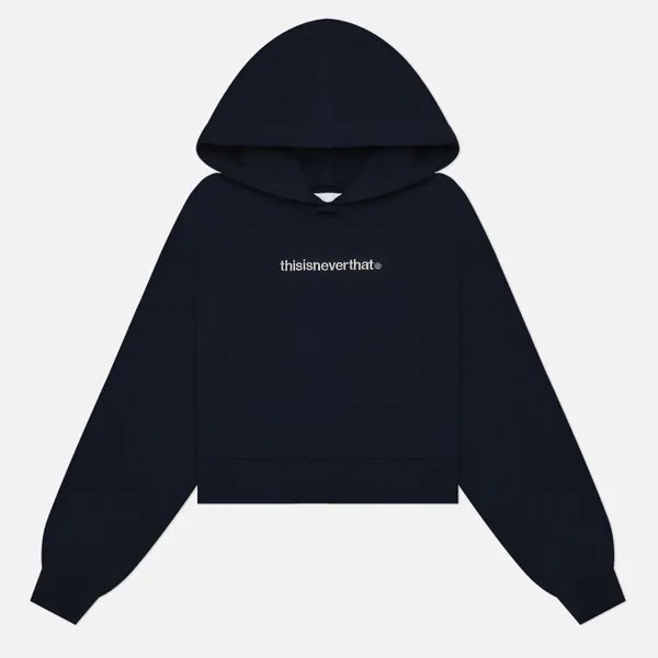 Женская толстовка thisisneverthat T-Logo Hoodie синий, Размер S