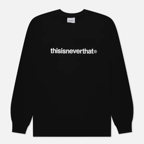 Мужской лонгслив thisisneverthat Print T-Logo чёрный, Размер XL