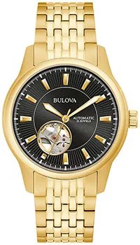 Японские наручные  мужские часы Bulova 97A168. Коллекция Automatic