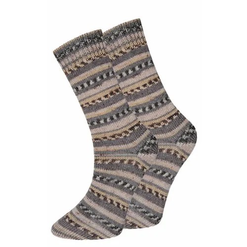 Носки Himalaya, размер 40-45, серый, коричневый, бежевый