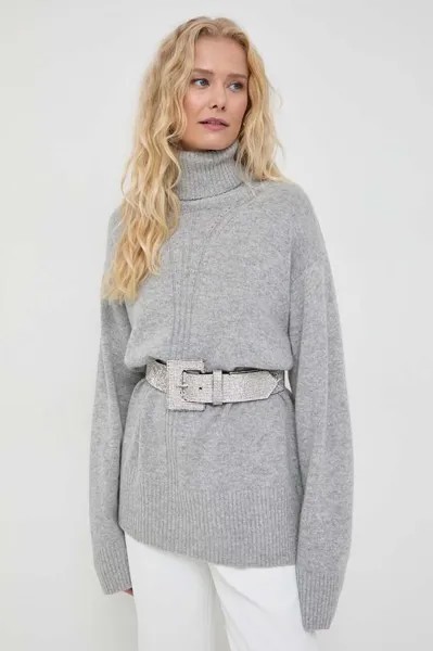 Свитер из смесовой шерсти Trussardi, серый