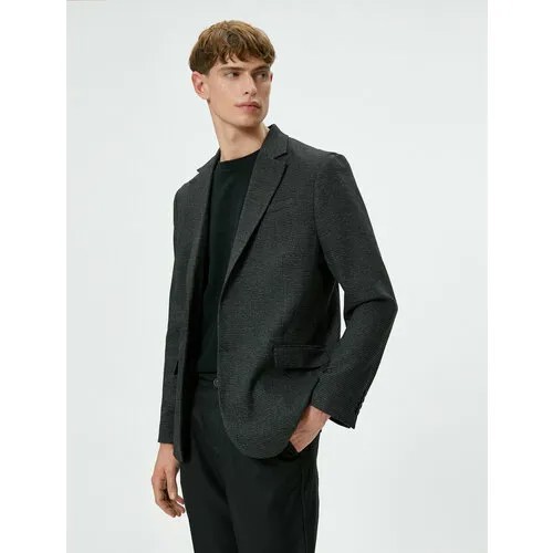 Пиджак KOTON, размер 50, серый