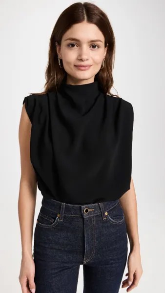 Топ Amanda Uprichard Sleeveless Fabienne, черный