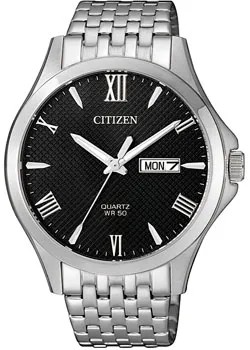 Японские наручные  мужские часы Citizen BF2020-51E. Коллекция Basic