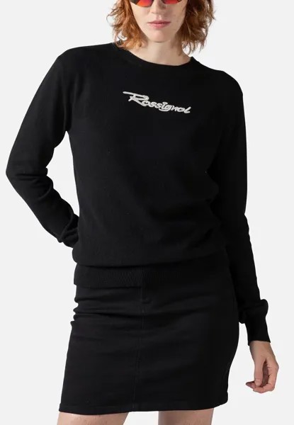 Вязаный свитер SIGNATURE Rossignol, цвет black