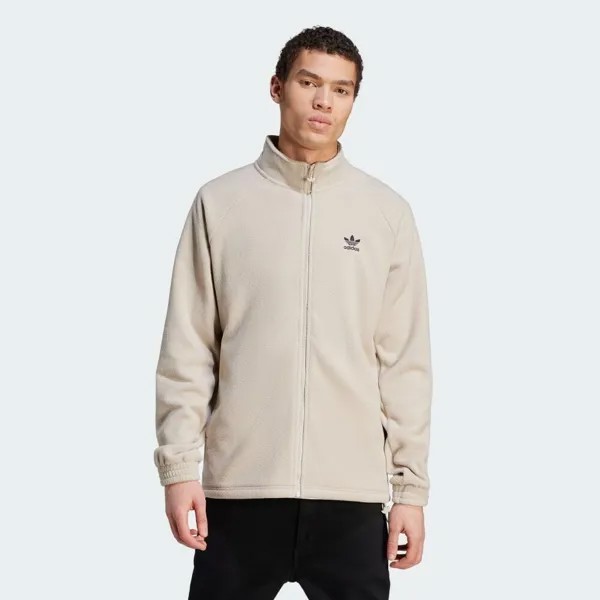 Флис Adidas Adicolor Classics Trefoil Teddy Fleece Jacket, цвет Wonder Beige