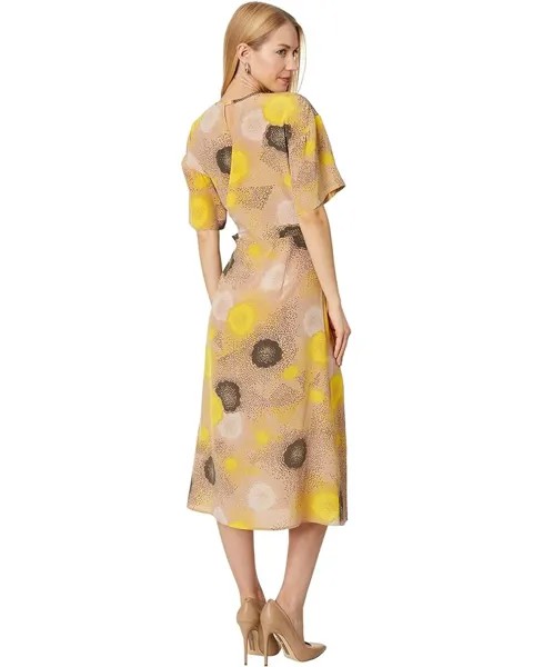 Платье EQUIPMENT Short Sleeve Korinne Dress, цвет Praline/Multi
