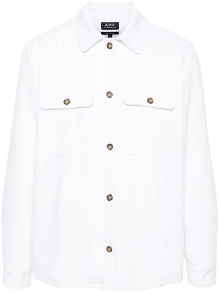 A.P.C. пуховик Alessio, белый