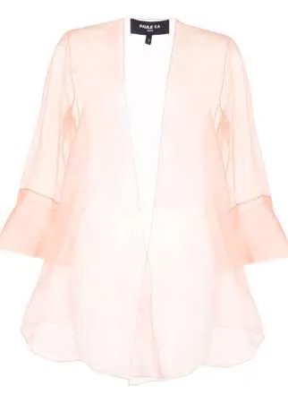 Paule Ka накидка Organza с завязками