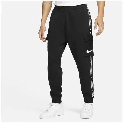 Брюки NIKE, спортивные, размер XS, черный