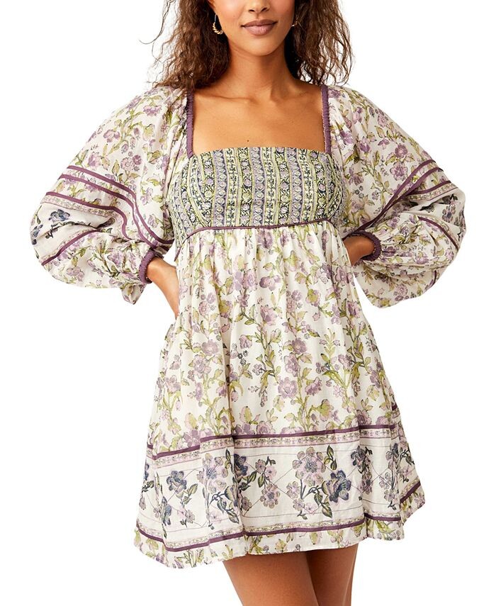 Женское мини-платье Endless Afternoon Free People, белый