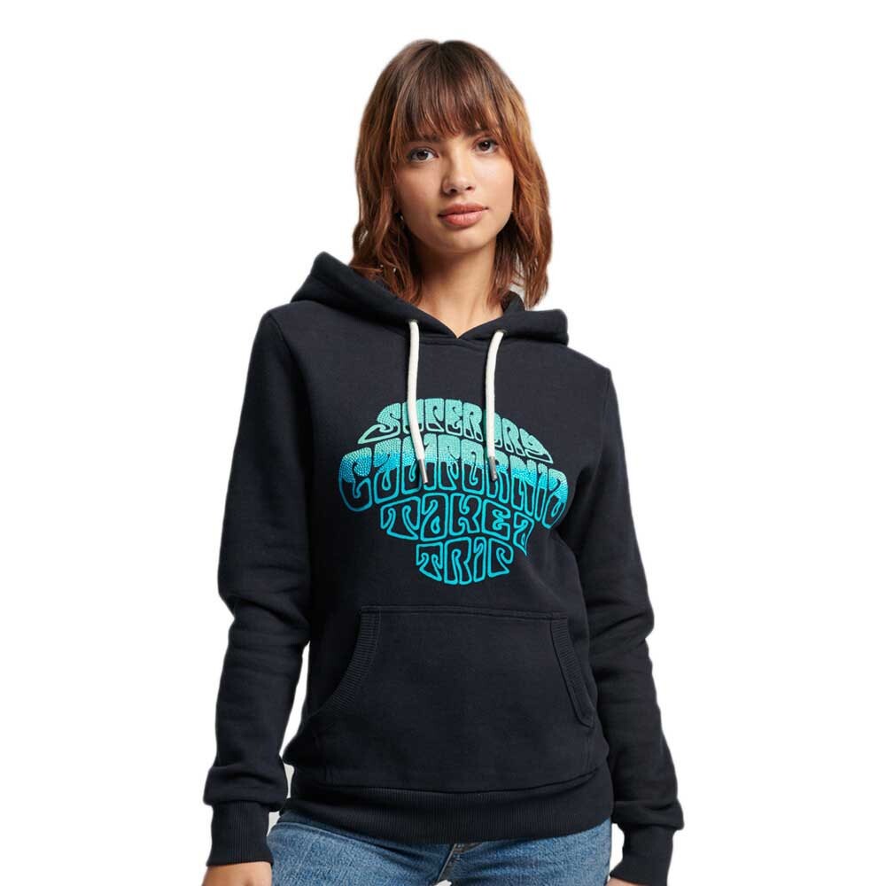 Худи Superdry Vintage Embellish, синий