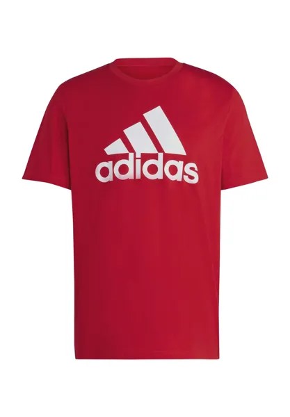 Футболка спортивная, хлопок, мужская adidas, цвет Betsca