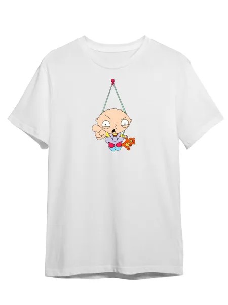 Футболка унисекс Каждому Своё Гриффины/Family Guy/Мультсериал MUGR7 белая S