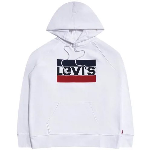 Толстовка Levi's, размер XS, белый