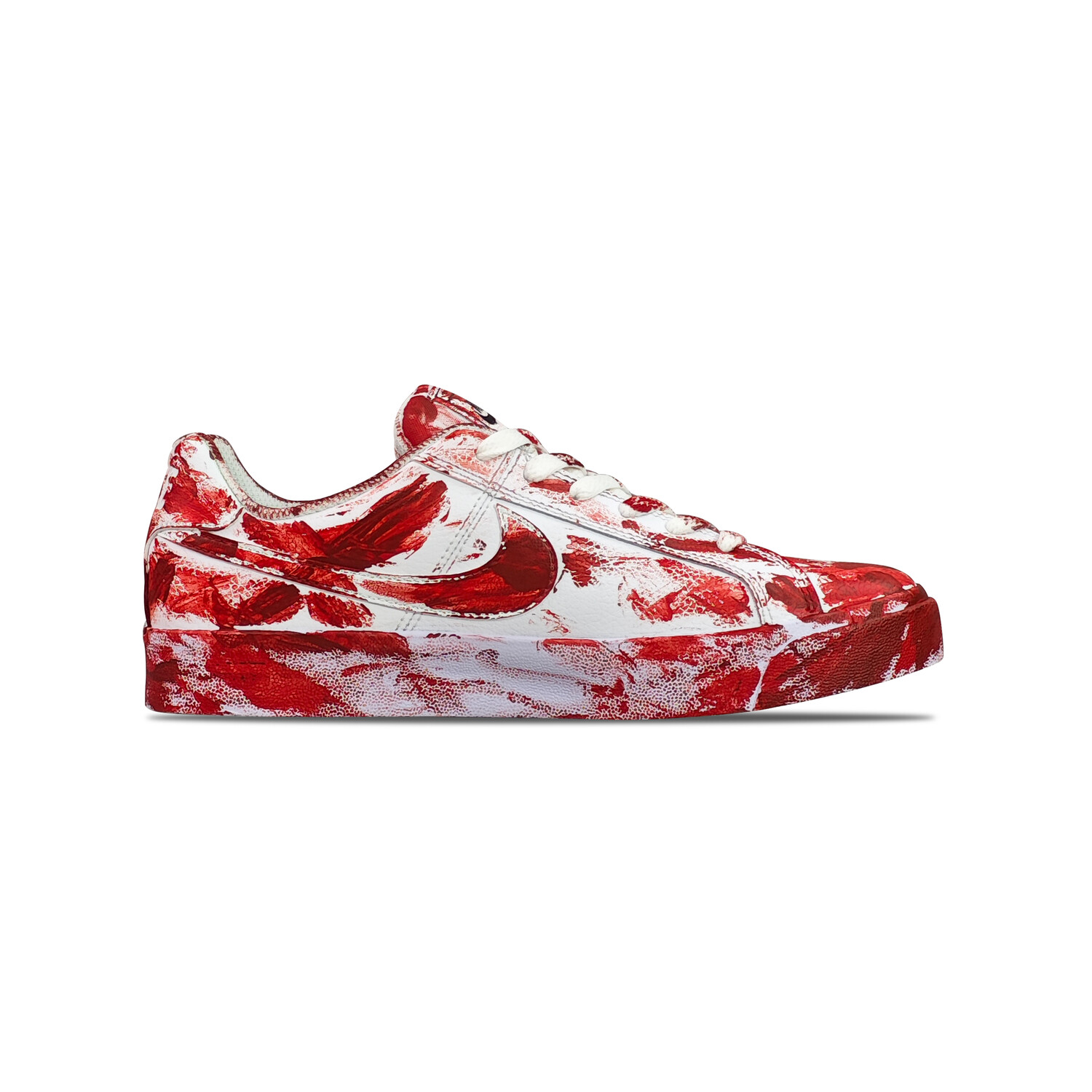 Кроссовки Nike Court Royale Skateboarding Shoes Unisex Low-top Red And White, красный