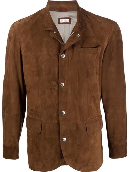 Brunello Cucinelli куртка строгого кроя