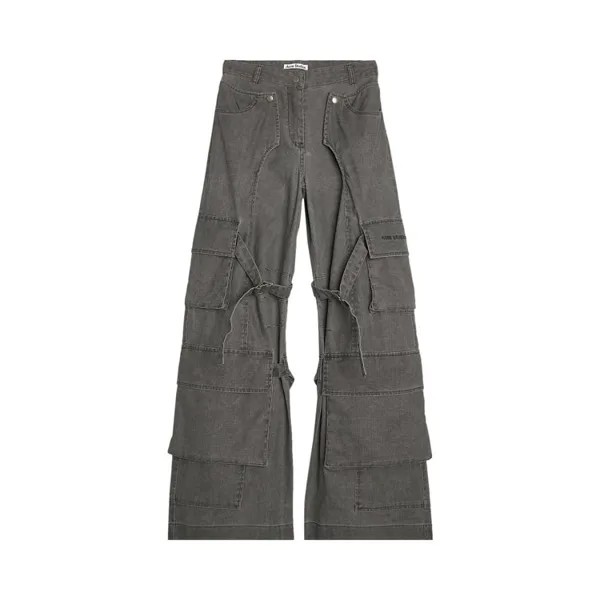 Брюки Acne Studios Trousers, черный