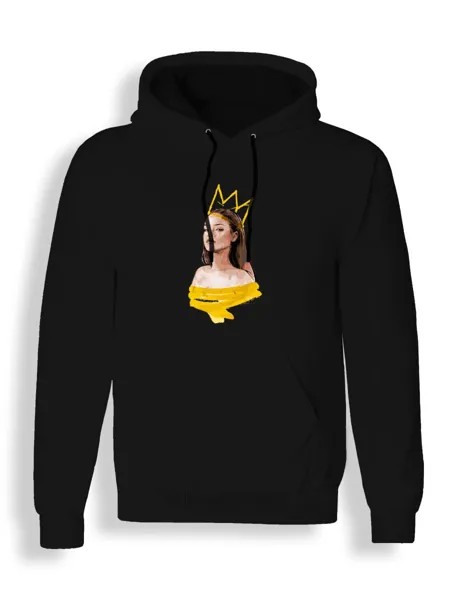 Худи унисекс СувенирShop Рианна/Rihanna 10 черное L