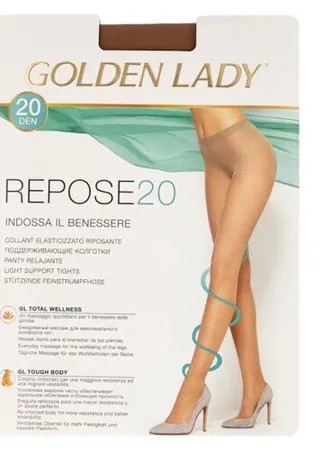 Колготки Golden Lady Repose 20 den, размер 4-L, daino (бежевый)