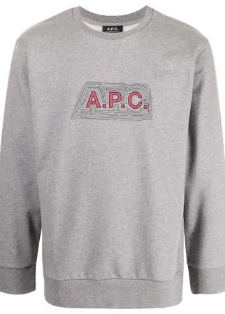 A.P.C. толстовка с логотипом