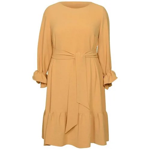 Коктейльное платье Mila Bezgerts 782ШП, цвет Оранжевый, размер 54-164