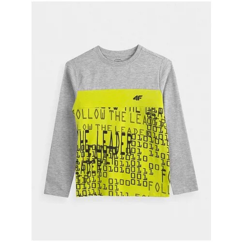 Лонгслив 4F BOY'S LONGSLEEVES Дети HJZ21-JTSML001A-27M 122