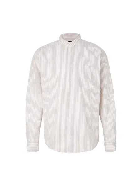 Рубашка на пуговицах стандартного кроя STRELLSON Cadan, светло-бежевый/белый