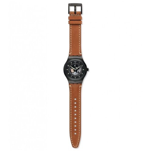 Наручные часы swatch Наручные часы SWATCH SISTEM THOUGHT YIB402, коричневый