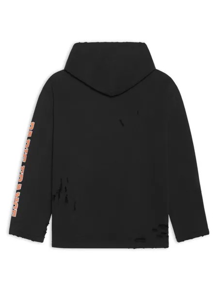 Укороченная худи Maison Balenciaga Balenciaga, черный