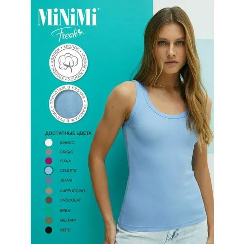 Майка MiNiMi, размер 50/XL, голубой