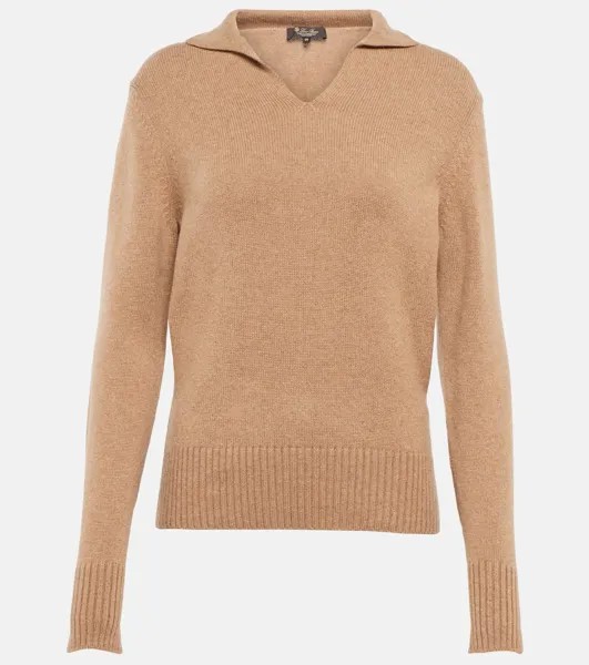 Кашемировый свитер Loro Piana, бежевый