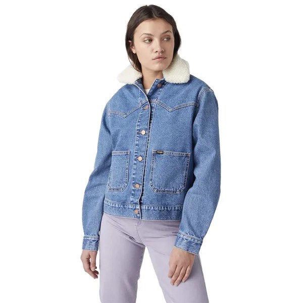 Куртка Wrangler Western Ranch Denim, синий