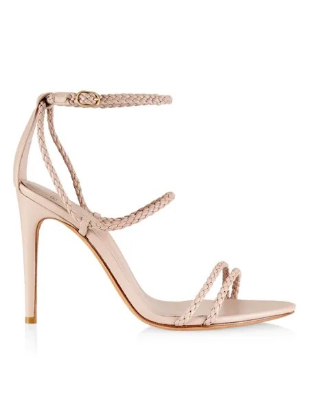Плетеные кожаные сандалии Bella Alexandre Birman