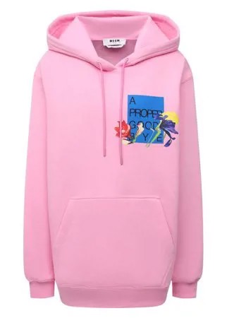 Хлопковое худи MSGM