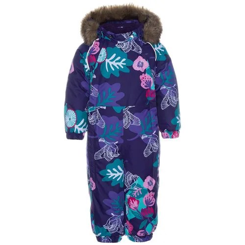 Комбинезон зимний Huppa Keira 31920030-94073 94073, dark lilac pattern, размер 68