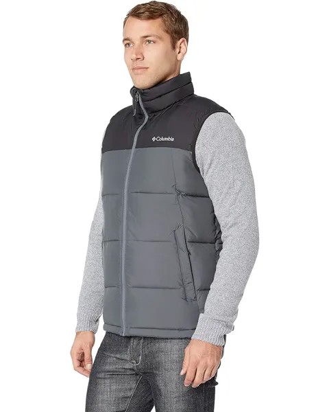 Утепленный жилет Columbia Pike Lake Vest, цвет Black/Graphite