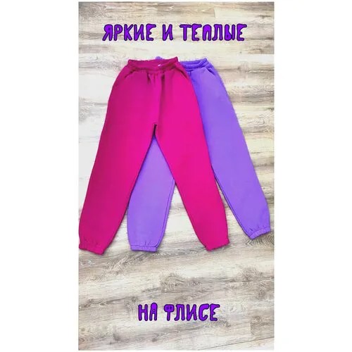 Брюки спортивные утепленные флисовые
